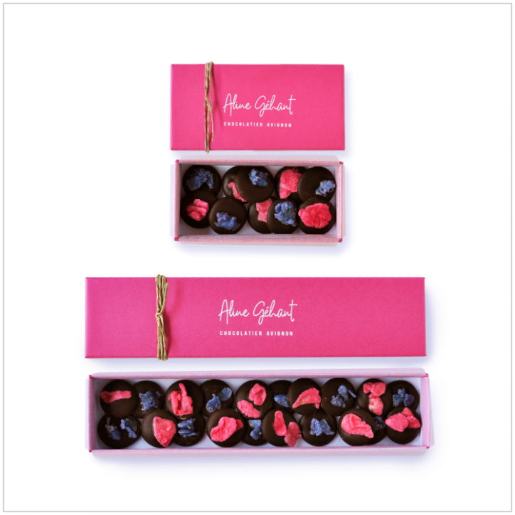 Photo coffrets palets fleurs